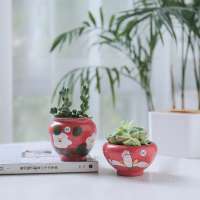 Handmade Jingdezhen Ceramic creative paint pots