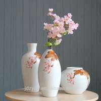 Hand painted ceramic wedding decoration flower vase