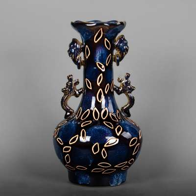 Chinese traditional royal luxury Art Antique Ceramic Vases