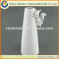 Manufacturing lovely ceramic flower porcelain vase