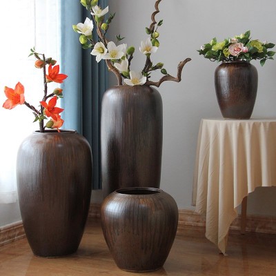 wholesale luxury home decor decoration flower ceramic vase ornaments