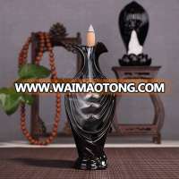 Ceramic Vase Shape Smoke Backflow Incense Burner